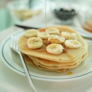 Pan-cake-kept-on-a-table